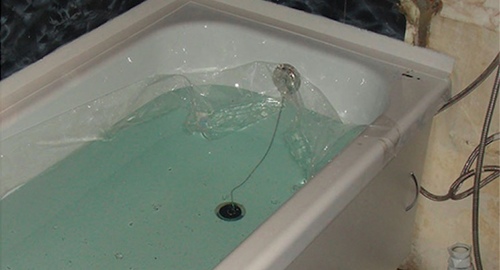 Установкой акрилового вкладыша | Красный Сулин